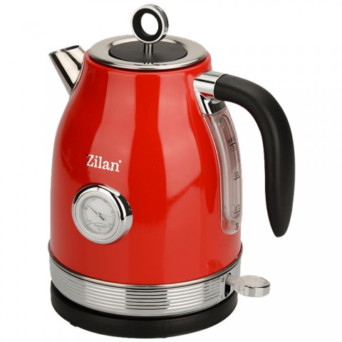 Zilan ZLN7033 Retro vízforraló 2200W - piros