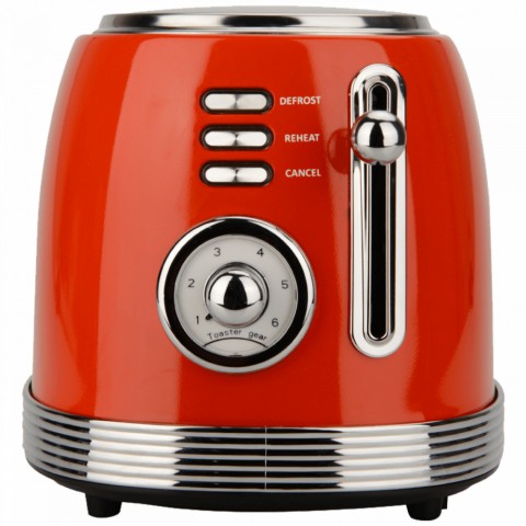 Zilan ZLN7040 Retro kenyérpirító 850W - piros