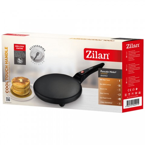 Zilan ZLN7910 Elektromos palacsintasütő 800W - fekete