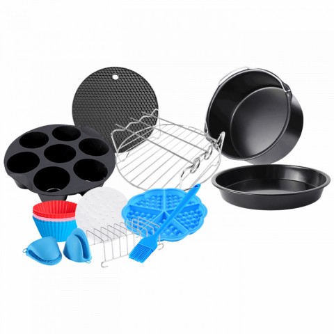 Zilan ZLN8016 Tartozékok forró levegős sütőhöz 7"