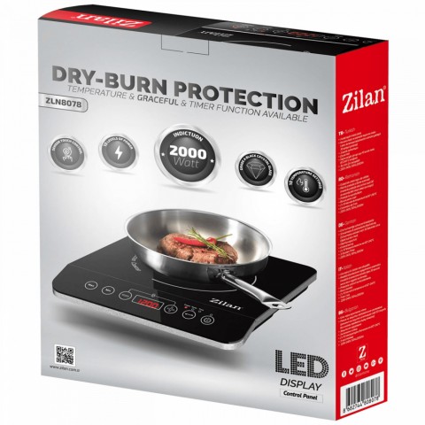 Zilan ZLN8078 Indukciós főzőlap 2000W fekete
