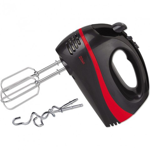 Zilan ZLN8402 Kézi keverő 5 sebesség - turbó - 300W - fekete/piros