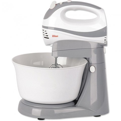 Zilan ZLN8419 Keverő tállal 5 sebesség - turbó - 300W - fehér