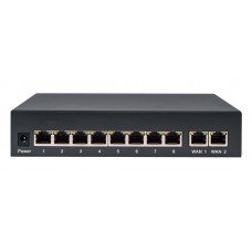 Amiko 8+2 portos 10/100M PoE hálózati switch