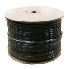 Koax kábel RG6T60HCU-E Trischield Réz Fekete