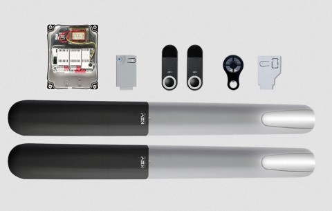 Key Automation KRAY2524KK szárnyaskapu szett bluetooth interfésszel 