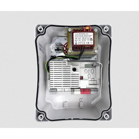 Key Automation CT20324 vezérlőegység kétmotoros billenőkapuvezérlés 24 Vdc beépített rádióvevővel