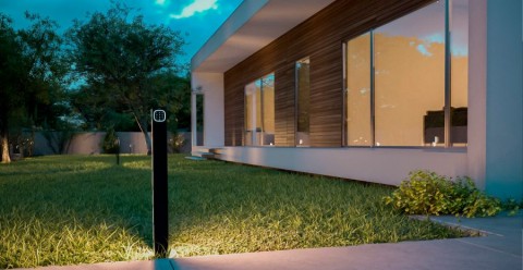 Key Automation EG100LA fotocella- és EGO tartószlop tartozék házzal, beépített LED csíkkal