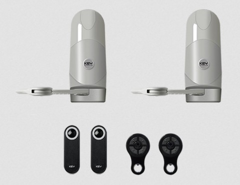 Key Automation KEY-KREP2324KS csukló karos szárnyaskapu szett új CT20324 vezérléssel 