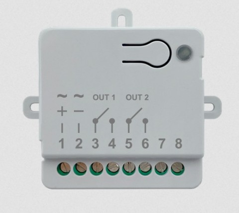 Key Automation KUBEU Bluetooth Low Energy vezérlőmodul két 5A-es relékimenettel