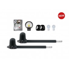 Key Automation KSTAR3324ES orsós szárnyaskapu szett új CT20324 vezérléssel LUMY villogó 