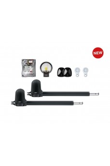 Key Automation KSTAR3324ES orsós szárnyaskapu szett új CT20324 vezérléssel LUMY villogó 