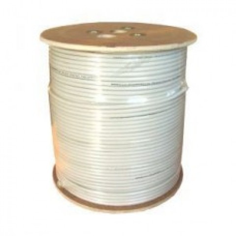 Koax kábel RG6T60CCST2-W Trishield Fehér Koax kábel RG6T60CCST2-W Trishield Fehér