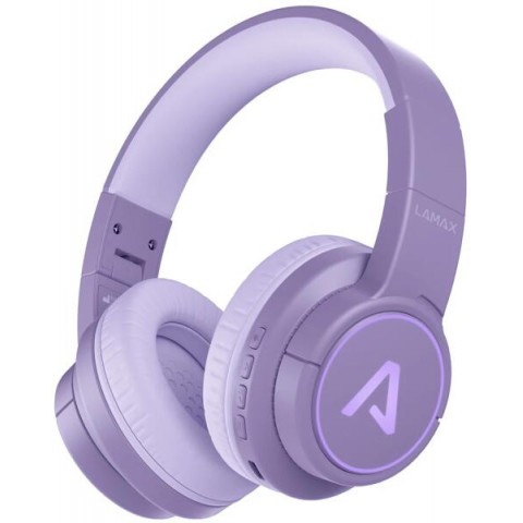 LAMAX GlowKid1 Bluetooth Fejhallgató Rózsaszín