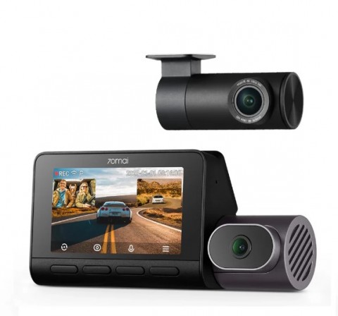 70mai Dash Cam 4K T800 HDR Set menetrögzítő kamera + hátsó kamera szett 70mai Dash Cam 4K T800 HDR Set menetrögzítő kamera + hátsó kamera szett