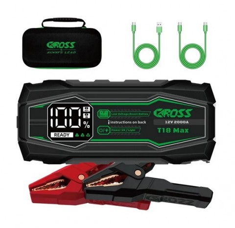 CAROSS USA T18 MAX Jump Starter és külső akkumulátor