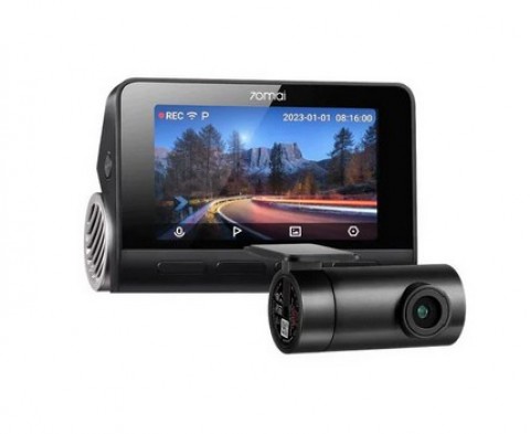 70mai Dash Cam 4K A810S HDR Set menetrögzítő kamera + hátsó kamera szett