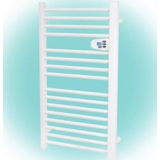 Home FKTW 501 fali elektromos törölközőszárító, 500W, LCD, fehér