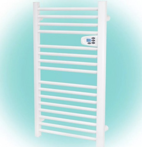 Home FKTW 501 fali elektromos törölközőszárító, 500W, LCD, fehér Home FKTW 501 fali elektromos törölközőszárító, 500W, LCD, fehér