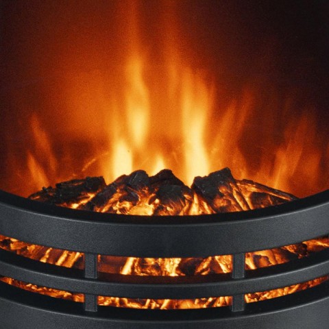 Home FKK 14 szabadon álló elektromos kandalló, 1000W/2000W, fekete Home FKK 14 szabadon álló elektromos kandalló, 1000W/2000W, fekete