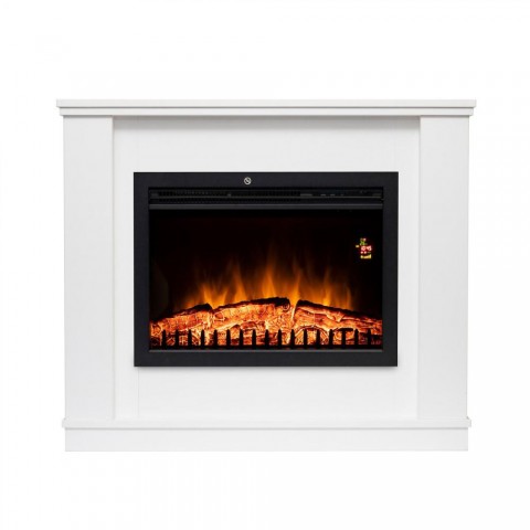 Home FKKF 01 + FKKI 03 KIT FKK Bora Bora beépíthető elektromos látványkandalló kerettel, fehér