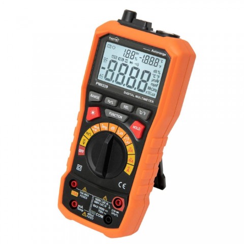 HOME SMA 8229 digitális multiméter, professzionális, hőmérséklet/páratartalom/frekvencia/hangnyomás/fényerő mérés HOME SMA 8229 digitális multiméter, professzionális, hőmérséklet/páratartalom/frekvencia/hangnyomás/fényerő mérés