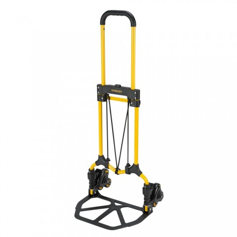 STANLEY SXWTD FT584 összecsukható molnárkocsi, lépcsőjáró, 60 kg teherbírás, tömege 4 kg, 6 db kerék lépcsőjáráshoz