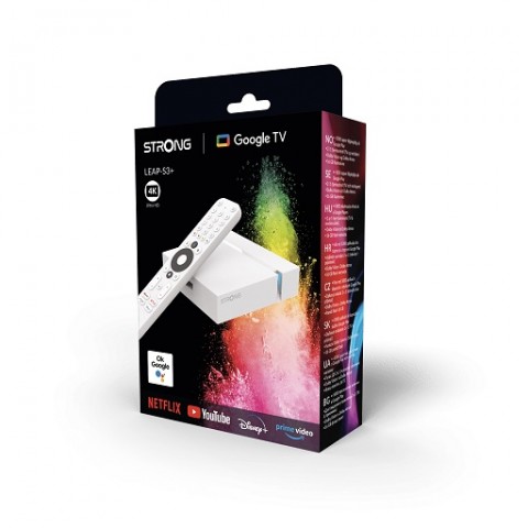 Strong LEAP-S3+V2 Google TV 4K UHD Streaming TV Box