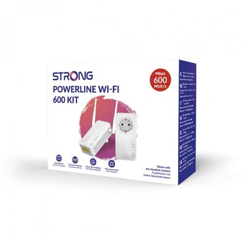 Strong Powerline WIFI KIT EU 600 M Strong Powerline WIFI KIT EU 600 M