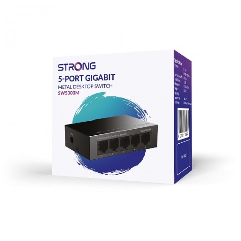 Strong 5-PORT GIGABIT METAL SWITCH SW5000M