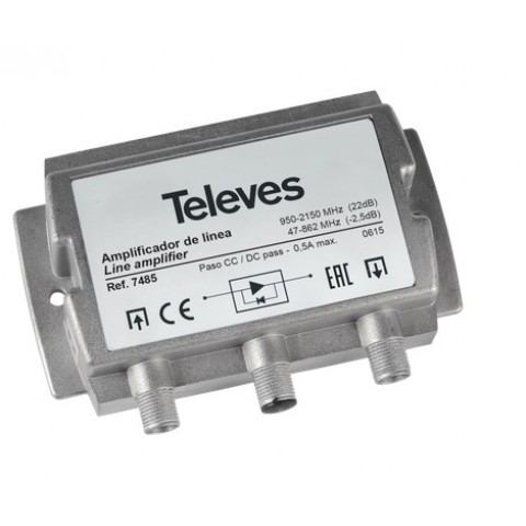Televes 7485 Line Amplifier 2150Mhz