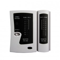 Triax Kábel teszter CAT6 RJ45 RJ45 RJ11 RJ12