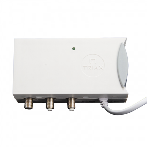 Triax IFP 224 tápegység 24 V kimenet, 2 csatornás 12 V / 230 V bemenettel