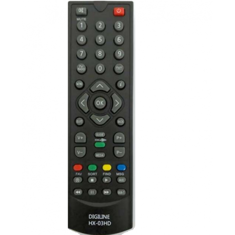 TÁVIRÁNYÍTÓ DIGI TV HUMAX HX-03HD BELTÉRIHEZ