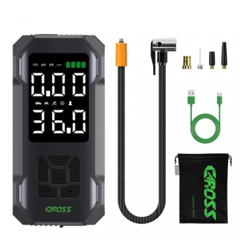 CAROSS USA Q15 Air Compressor hordozható pumpa + powerbank CAROSS USA Q15 Air Compressor hordozható pumpa + powerbank