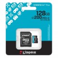 Kingston Canvas Go! Plus 128 GB U3 200 MB/s microSDXC memóriakártya