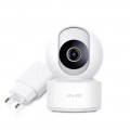 Imilab C22 okos WiFi biztonsági kamera + hálózati adapter - Fehér