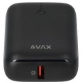 AVAX PB105B MINI PD/Type C 20W gyorstöltő Powerbank 10.000mAh fekete