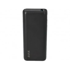 AVAX PB202B VITALITY PD/Type C 65W+QC 18W gyorstöltő Powerbank 20.000mAh fekete