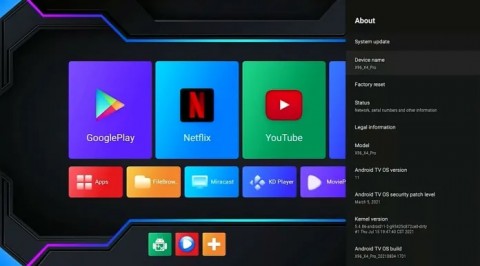 X96 X4 8K 4/64 GB Android TV Box