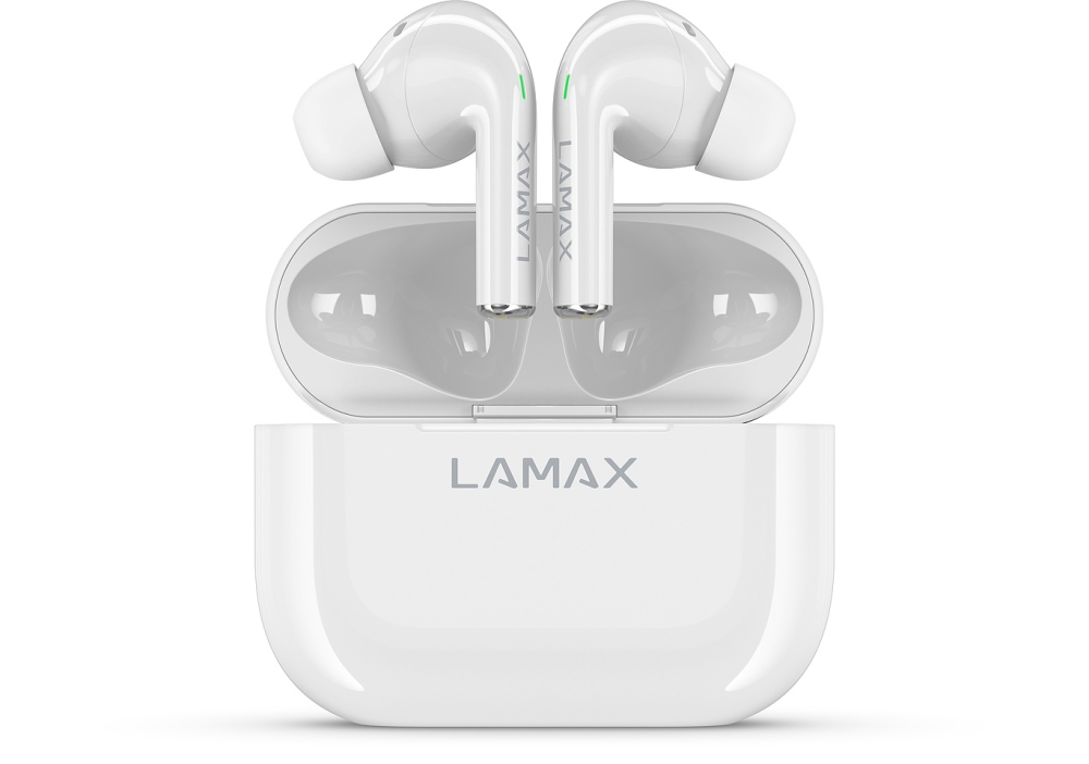 LAMAX Clips1 White - Divatos fülhallgató a mindennapokra