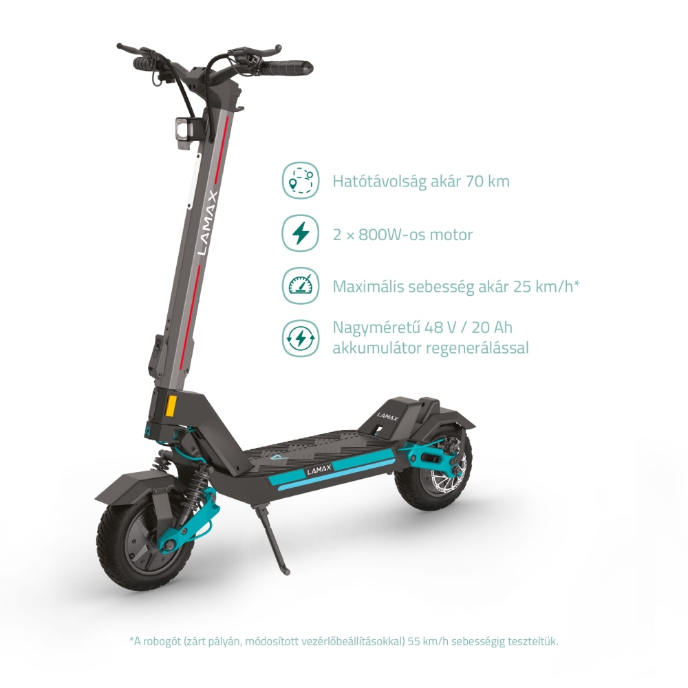 LAMAX eTank SA70 - 5× nagyobb kitartás és prémium kivitelezés katonai szintű tartóssággal