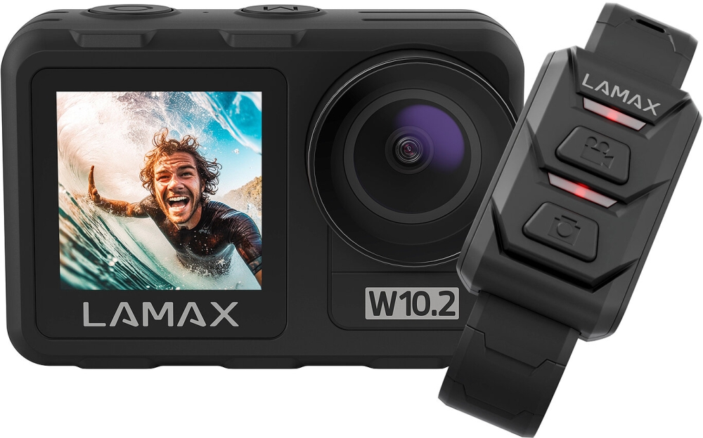 LAMAX W10.2 - Felfújt akciókamera a lenyűgöző felvételekhez