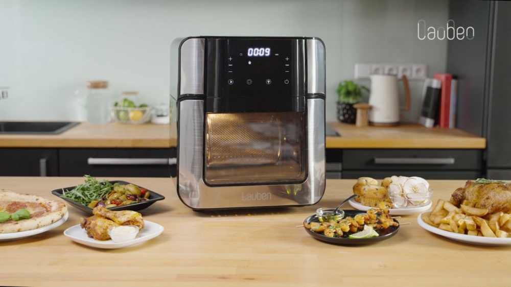Lauben Air Fryer Oven 1500SB - Digitális légkeveréses sütő fritőzzel