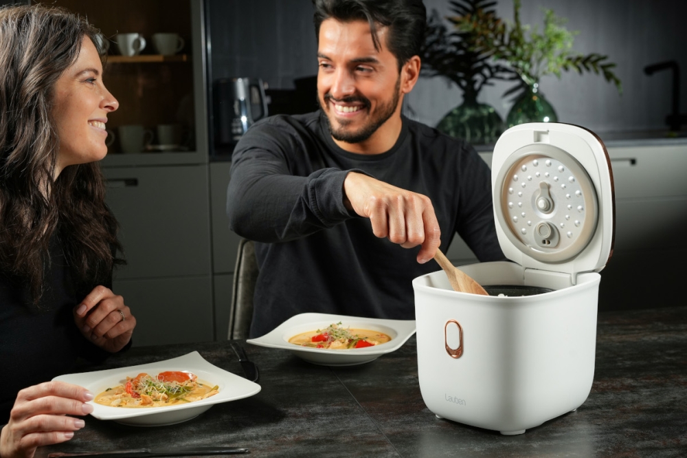 Lauben Multifunction Rice Cooker 1200WR Rose Gold Edition – Főzzön könnyedén, ízlésesen és stílusosan