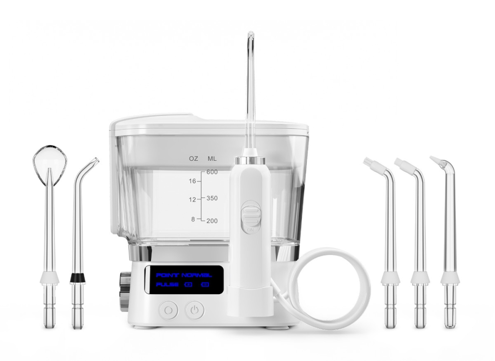 TrueLife AquaFloss Station F300 – Erőteljes orális zuhany újratölthető akkumulátorral, amelyet bárhová magával vihet