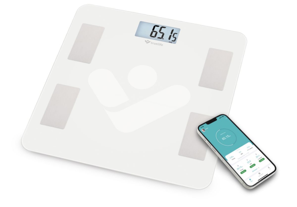TrueLife FitScale W4 BT - Intelligens személyes mérleg